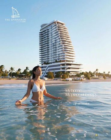The Spinnaker beachfront condominium residences at Club Laiya, San Juan, Batangas, Philippines.