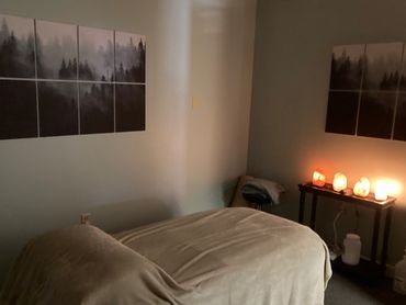 Reiki treatment room