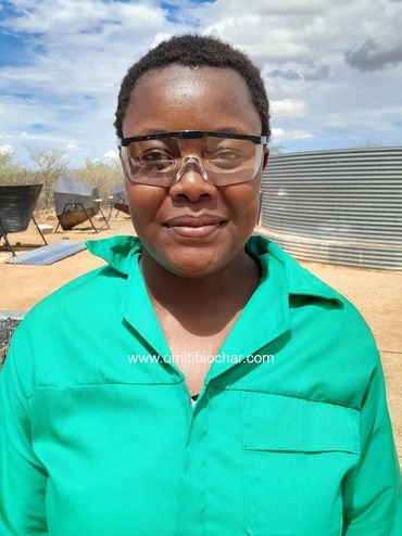 Women in biochar. © Omiti Biochar