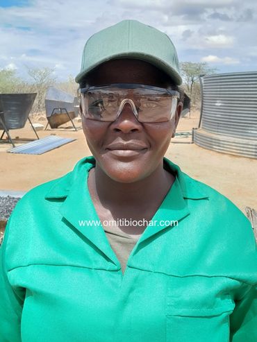 Women in biochar. © Omiti Biochar