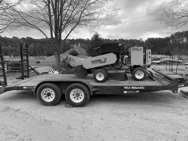 Landscaping Equipment; Chipper and Equipment Trailer