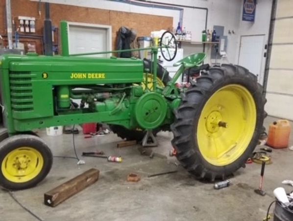 Farm Equipment; Classic John Deere Tractor