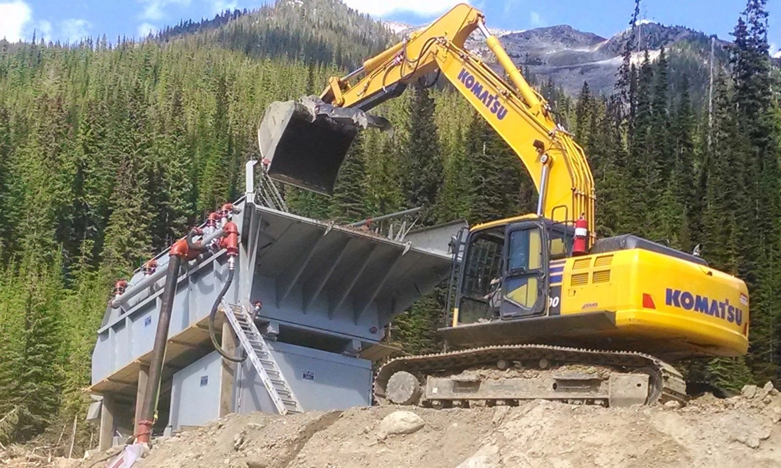 Construction Equipment; Komatsu Excavator