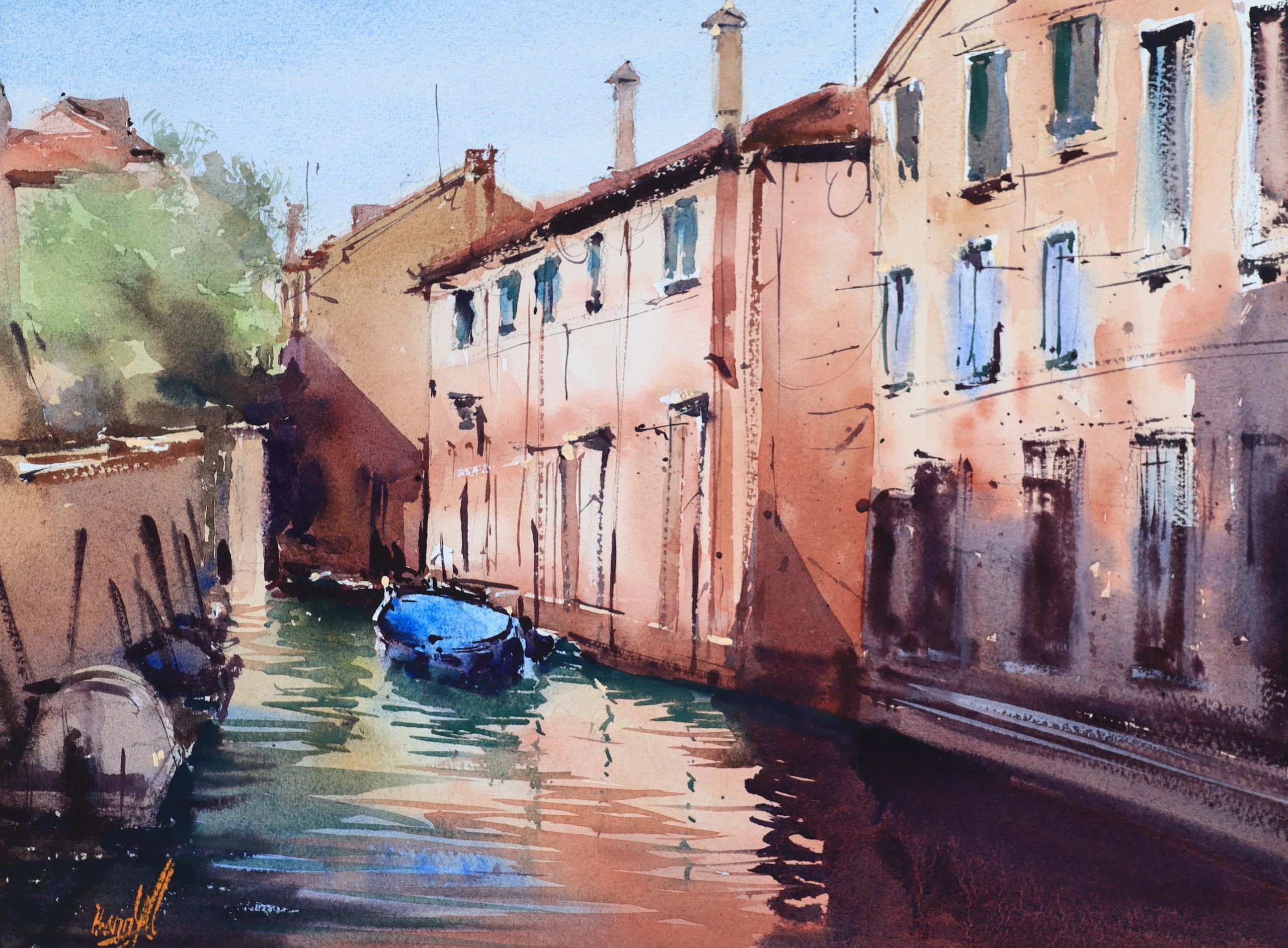 Venice (2023) - Arches 300 gsm rough paper
30 cm x 40 cm