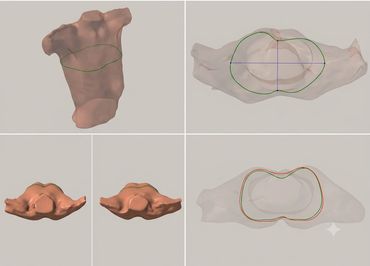 3D scanning of pectus excavatum.