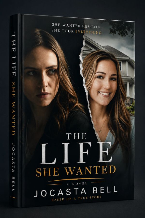 Book cover showing two women with contrasting expressions.