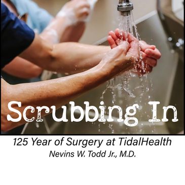Scrubbing In Cover, TidalHealth, Salisbury Maryland