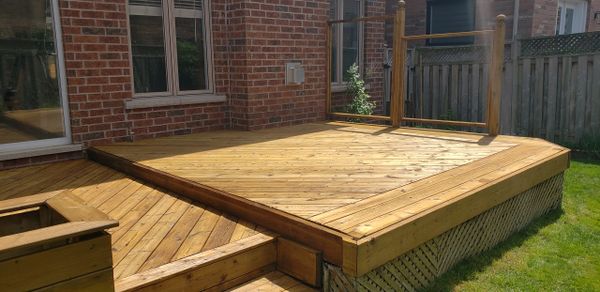Oakville Deck Staining
