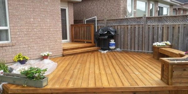 Etobicoke Deck Staining