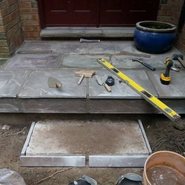 Vaughan flagstone repairs