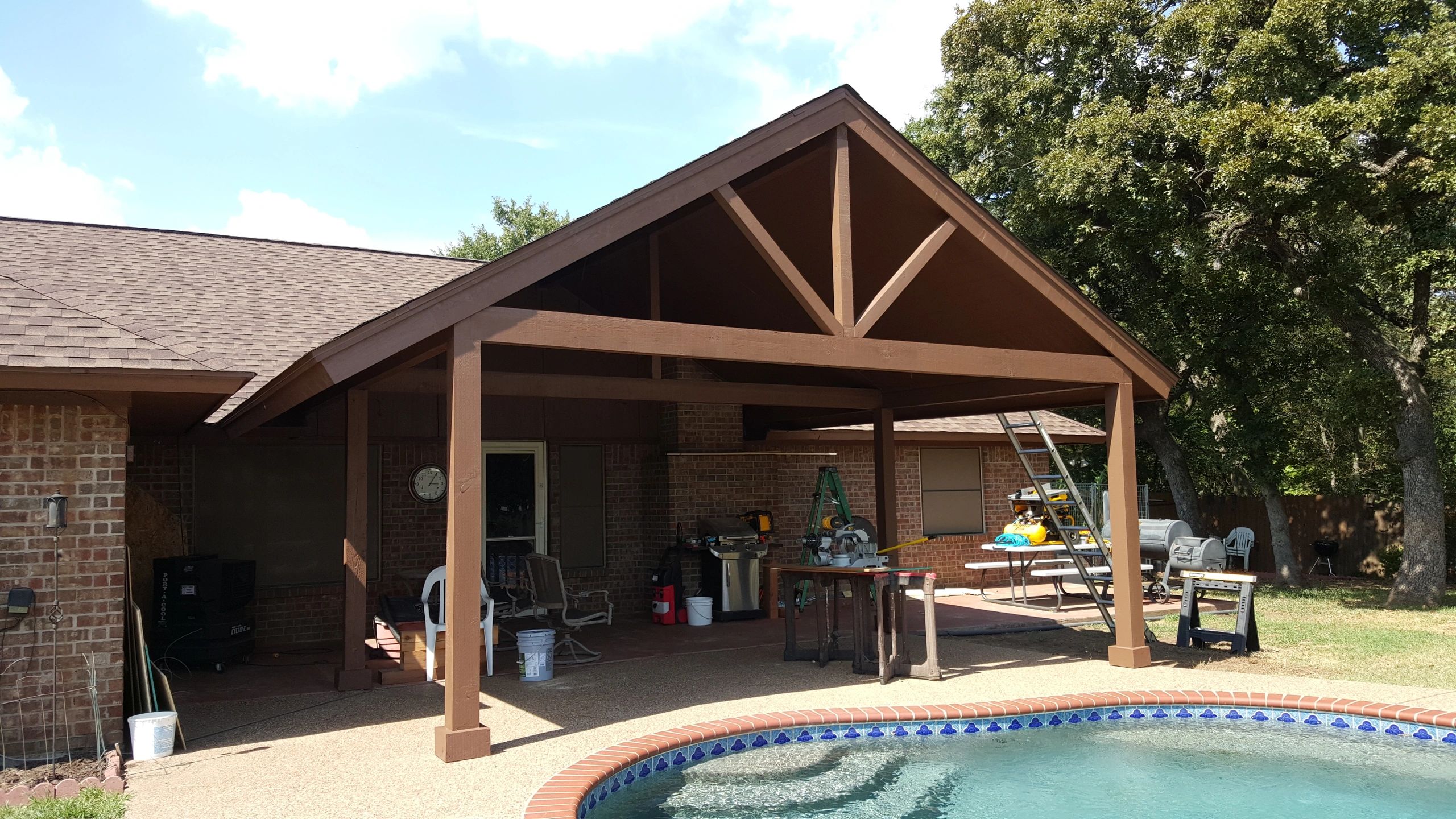 Patio Addition Burleson Tx.