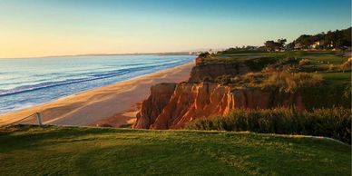 Vale do Lobo's iconic 16th hole on the Royal Course, Portugal