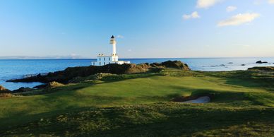9th green at Trump Turnberry (Ailsa)