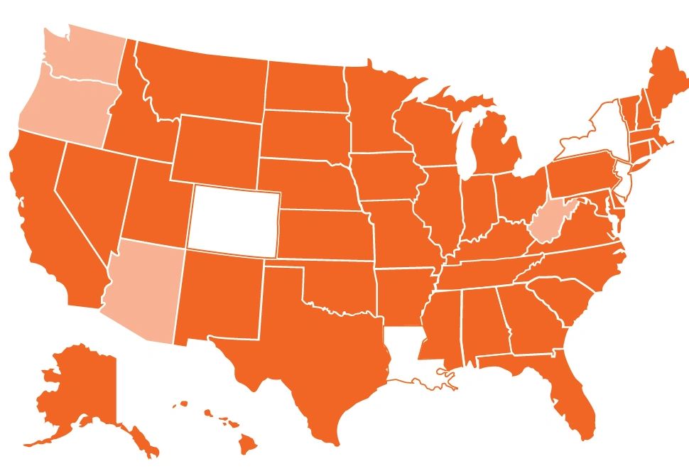 GCGuard Coverage Map