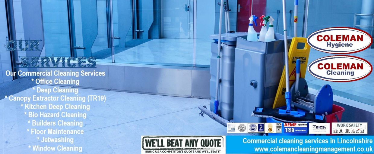 Coleman Cleaning of Lincoln, Lincolnshire.