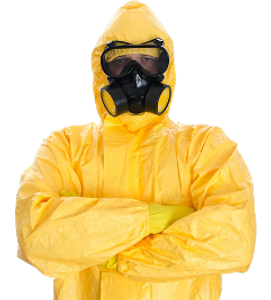 Bio Cleaning man Lincoln.