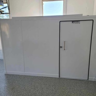 Customize your tornado-safe rooms from Providence Storm Shelters with our steel construction.