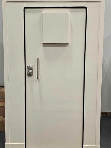 Explore the durability of Providence Storm Shelters' tornado shelter door, engineered tough.