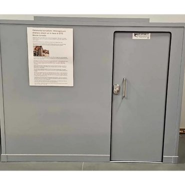 Experience the ultimate tornado protection with Providence Storm Shelters tornado-proof safe room.