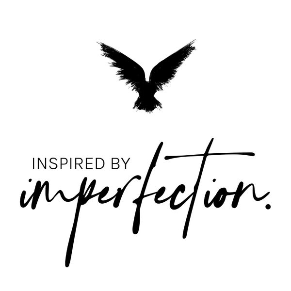 Bird, logo, inspired by imperfection, tag line, typographic, icon, jewelry, handmade, small business