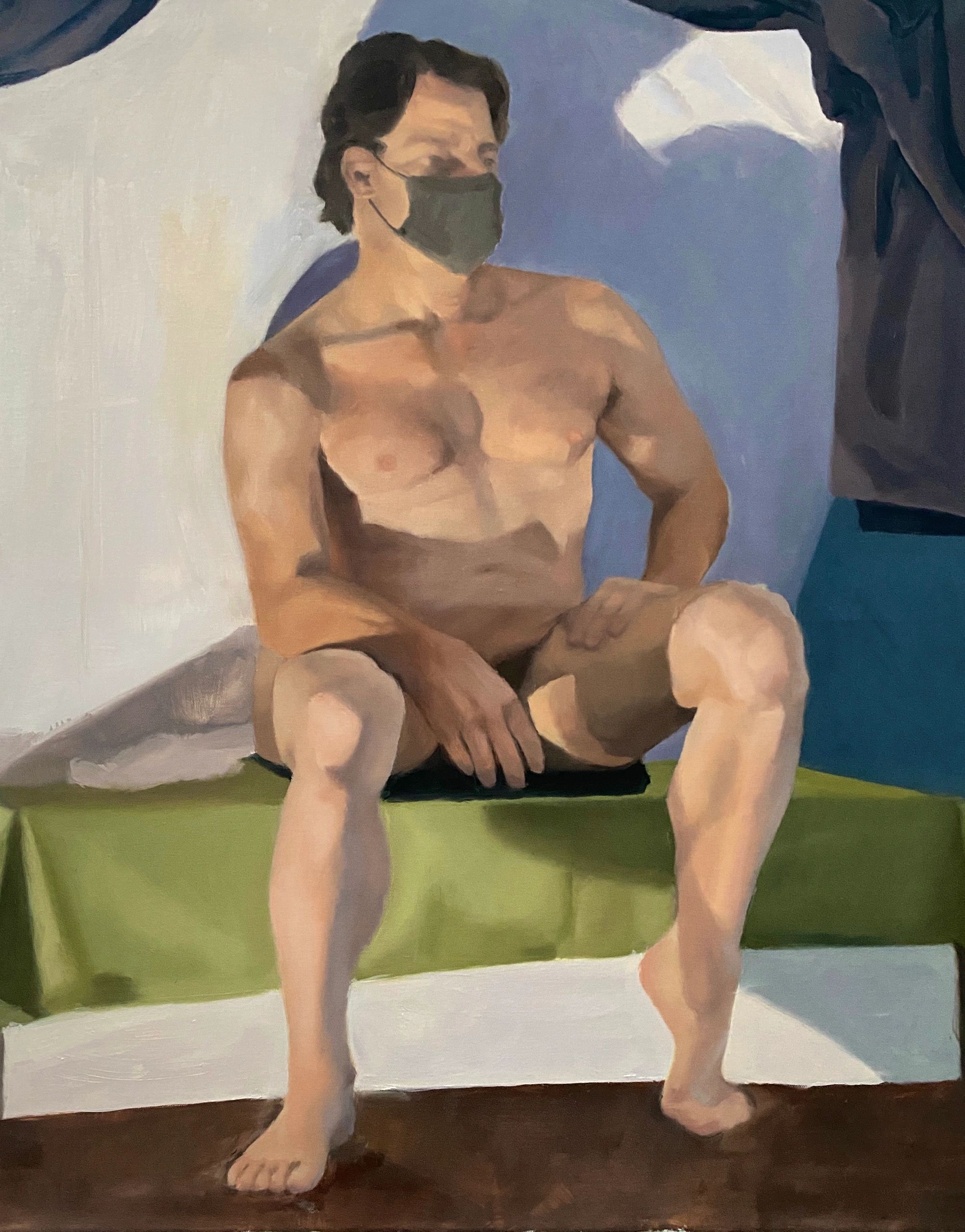 Figure Still Life, Oil on Canvas, 24x30"