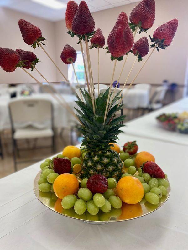Fruit Centerpiece.