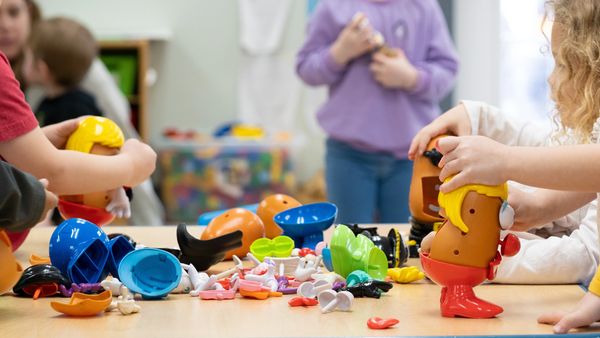Children develop imagination and make friends while building in a safe and nurturing environment