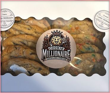 Cookie Millionaire fresh baked gourmet cookies, TYH, Delaware County, PA, Montgomery County PA