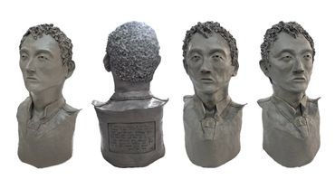 Crystal D. Evans, 'Not In My Name', Stoneware bisque-fired sculpture, Approx. 60 x 40 x 40cm, 2025