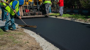 a thorough and efficient paving process to ensure lasting results