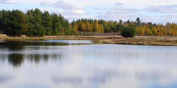 Lake at Black River Falls State Forest
