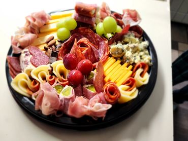 Small office party charcuterie