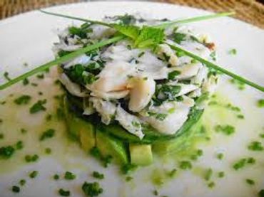 Crab and avocado appetizer