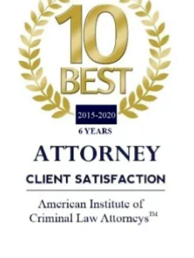 Top 10 Best Stamford Criminal Lawyer award for Criminal Attorneys for Trial work and Criminal Law