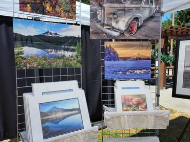 photography displayed for sale