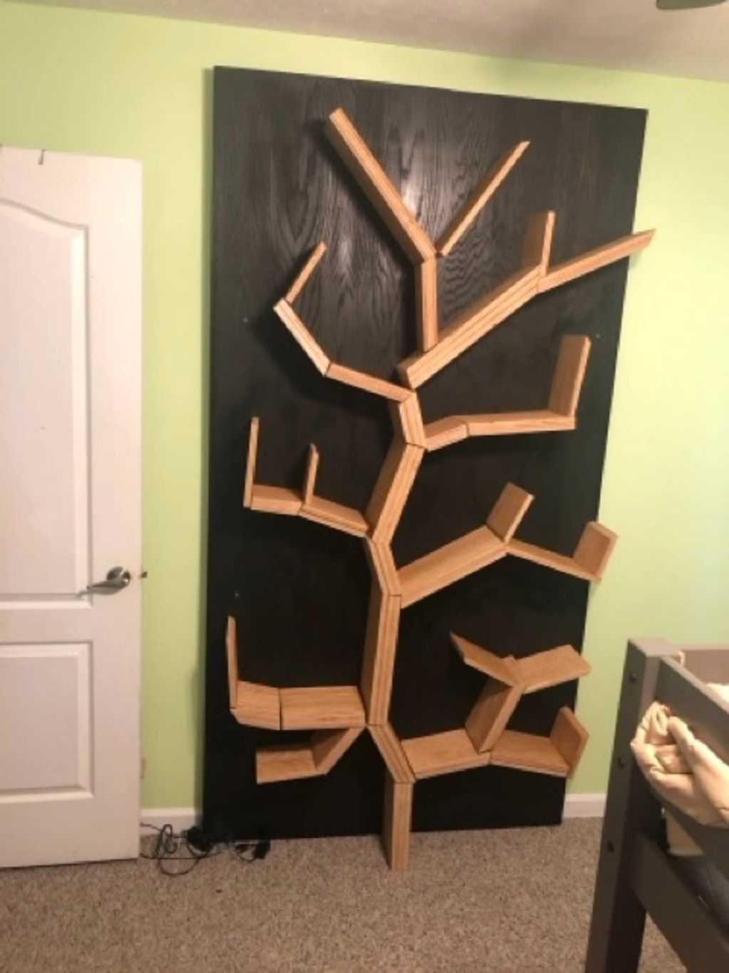 Tree bookshelf.