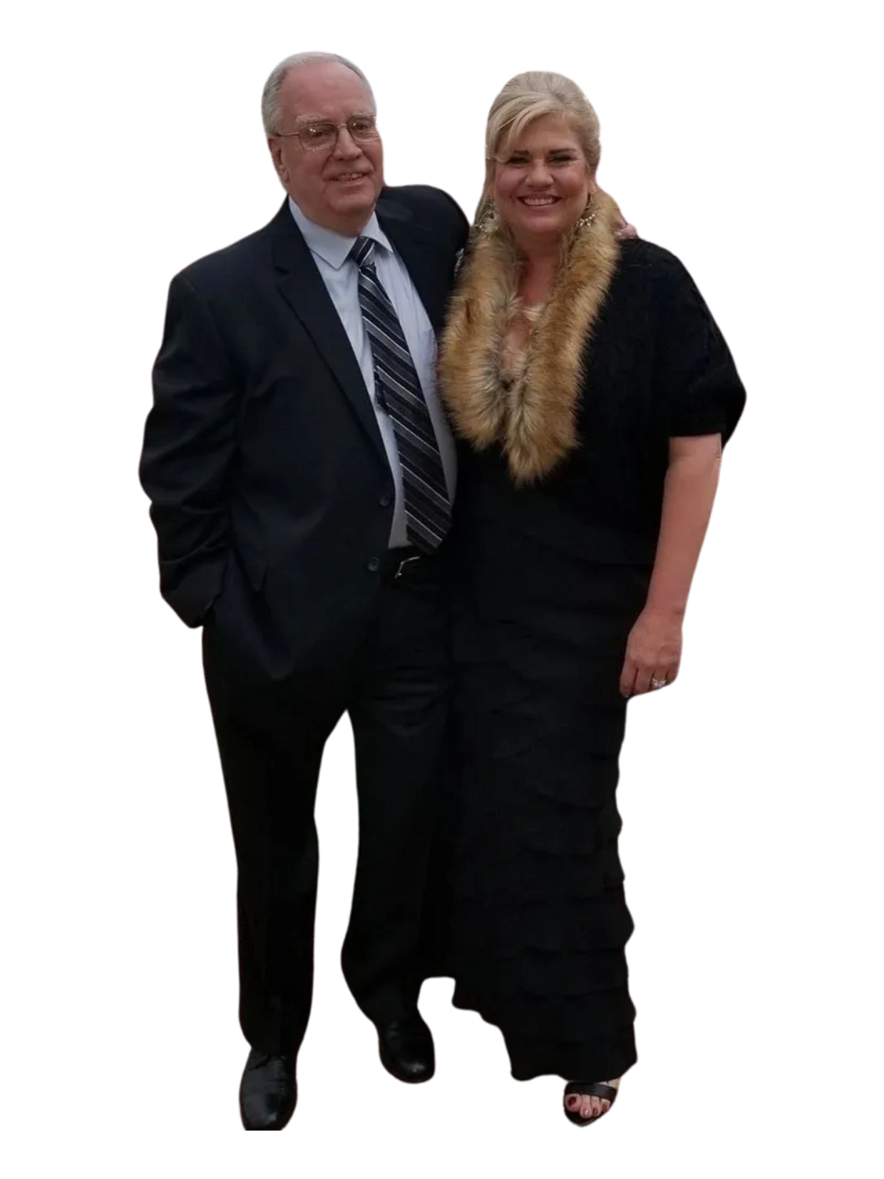 Shelly and Sam Sullivan, Lash-Me co-owners, under the mission statement.