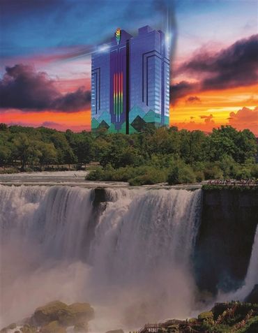 Seneca Niagara and Niagara Falls; Hotel, Casino, Restaurants, and the Falls are in walking distance!