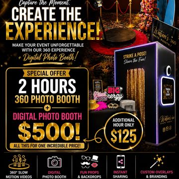 Make your event unforgettable with Watson’s 360 Photo Booth! For a limited time,