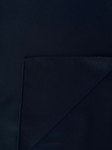 navy blue lamour satin napkin