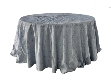 periwinkle pintuck tablecloth