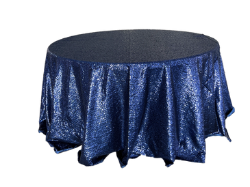 royal blue sequin tablecloth