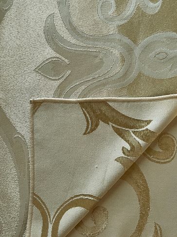 champagne polyester brocade napkin