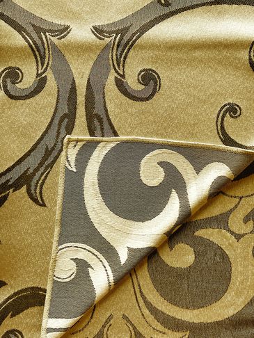 gold polyester brocade napkin