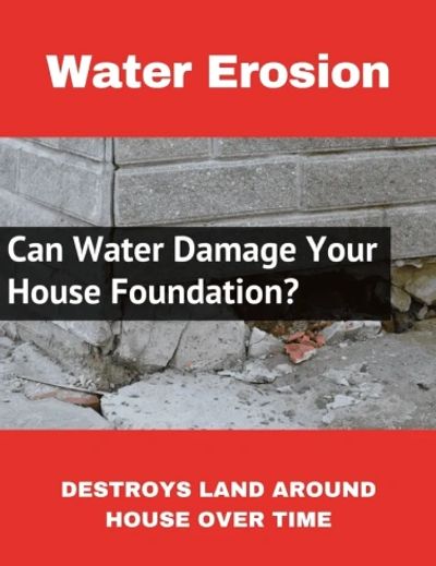 Protect foundation from erosion with seamless rain gutters