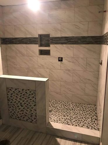 Shower tile