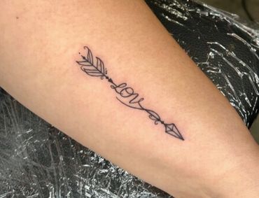 Fine Line Tattoo by Hector Salazar Tattoos in Yuma AZ. A Yuma, AZ tattoo shop.