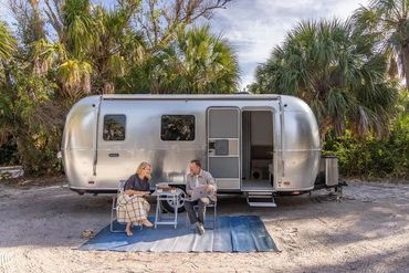 Airstream detailed and aluminum polished by Del Mar Detailing in San Diego