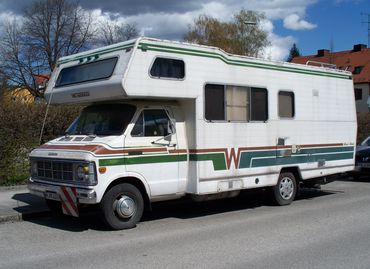 Class C motorhome detailed by Del Mar Detailing in San Diego