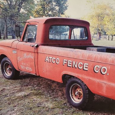 Atco Fence Company Original Truck